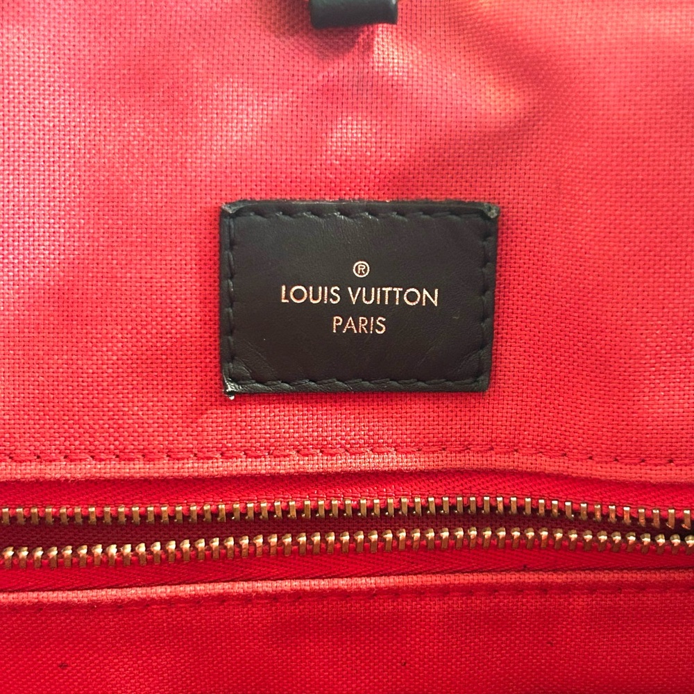 Louis Vuitton Tote Reverse Monogram Large Print Brown On the go authenticated - Picture 14 of 16